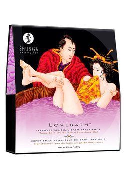Гель для ванны Shunga LOVEBATH &ndash; Sensual Lotus 575 г, делает воду ароматным желе со SPA-эффектом SO2545 фото