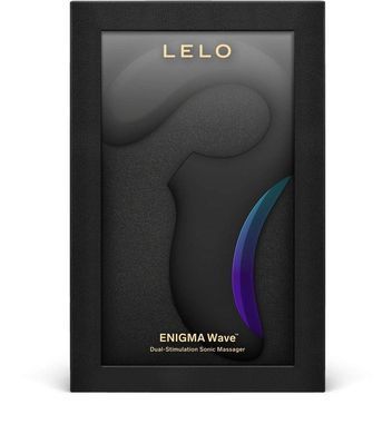 Клиторально-вагинальный звуковой стимулятор LELO Enigma WAVE Black, 3 типа стимуляции SX0687 фото