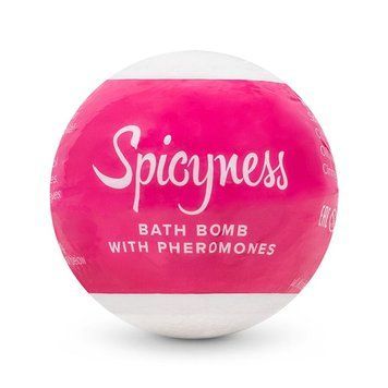 Распродажа!!! Бомбочка для ванны с феромонами Obsessive Bath bomb Spicy 100 г (срок 24.01.2026) SO7711-R фото