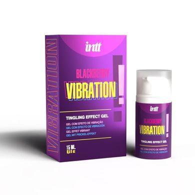 Жидкий вибратор Intt Vibration Blackberry (15 мл) со вкусом ежевики SX2661 фото
