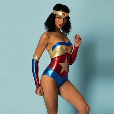 Эротический ролевой костюм "Wonder Woman" One Size SO3699 фото