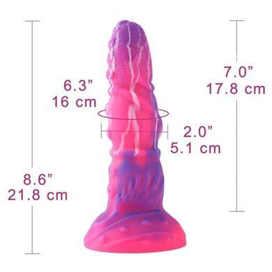 Силиконовый дилдо Hismith Silicone Tentacle Dildo Monster Series SO9964 фото