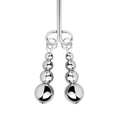 Затискачі для сосків та клітора Bedroom Fantasies: Nipple and Clitoris Clamps - Silver SX2208 фото
