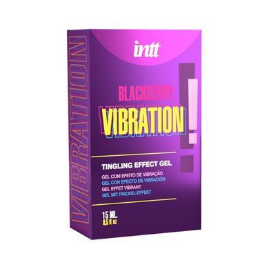 Жидкий вибратор Intt Vibration Blackberry (15 мл) со вкусом ежевики SX2661 фото