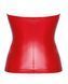 Корсет Noir Handmade F355 Red powerwetlook corset - L SX2023 фото 5