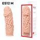 Насадка на член Kokos Extreme Sleeve ES.12 размер M, утолщающая, стимулирующий рельеф SO2492 фото 4