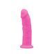 Фаллоимитатор SilexD Robby Pink (MODEL 2 size 6in) Glow in the dark, двухслойный, силикон+Silexpan, диаметр 3,5см SO7032 фото 1