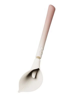 Роскошный вибромассажер Zalo &ndash; Calla Blossom Pink, двусторонний, 2 мотора SX1280 фото