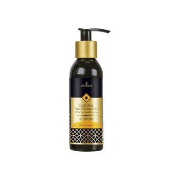Смазка на водной основе Sensuva Natural Water-Based Butter Rum (125мл) без глицерина и парабенов SO3534 фото