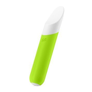 Мини-вибратор с гибким язычком Satisfyer Ultra Power Bullet 7 Green SO5435 фото