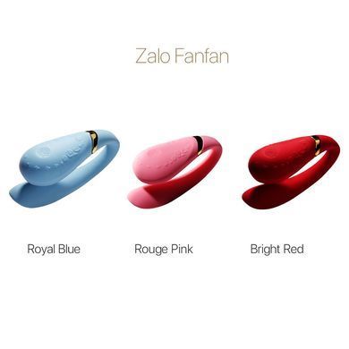 Смартвибратор для пар Zalo &mdash; Fanfan Rouge Pink SO6669 фото