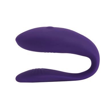 Недорогой вибратор для пар We-Vibe Unite Purple, однокнопочный пульт ДУ SO6936 фото