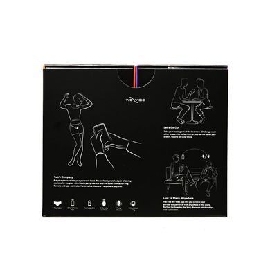 Набор We-Vibe Tease Us Set (смарт-вибратор в трусики Moxie+ & смарт-виброкольцо под одежду Bond) SX0529 фото