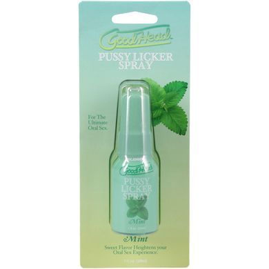 Спрей для кунилингуса Doc Johnson GoodHead Pussy Licker Spray - Mint 29 мл SX2532 фото
