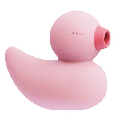 Вакуумный вибратор-уточка CuteVibe Ducky Pink SO6553 фото
