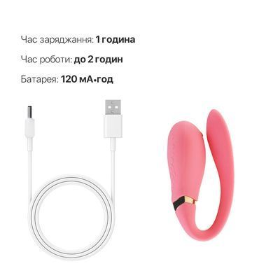 Смартвибратор для пар Zalo &mdash; Fanfan Rouge Pink SO6669 фото