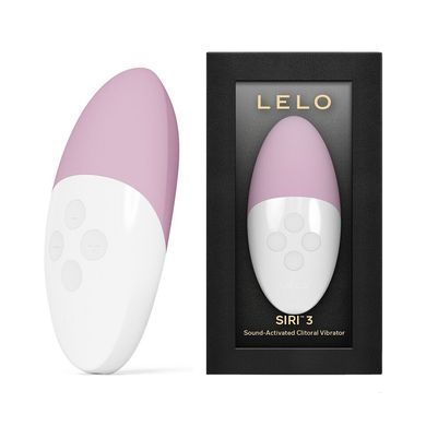Музыкальный вибратор для клитора LELO SIRI 3 Soft Pink, вибрации в ритме звуков без смартфона SX0696 фото