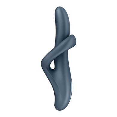 Вибратор с ротацией Satisfyer Heat Flex 4 Grey, подогрев до 39&deg;C SX2170 фото