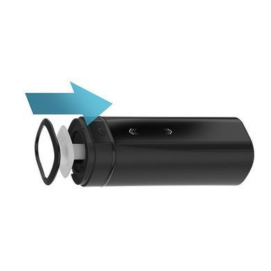 Мастурбатор Kiiroo Onyx+, 10 сжимающихся колец, не надо двигать, теледильдоника SO3945 фото