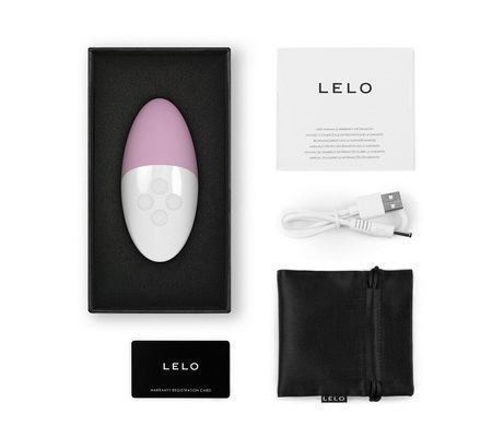 Музыкальный вибратор для клитора LELO SIRI 3 Soft Pink, вибрации в ритме звуков без смартфона SX0696 фото