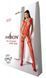 Бодистокинг с плетением на груди Passion BS099 One Size, red, открытый доступ, имитация подвязок SO8939 фото 6