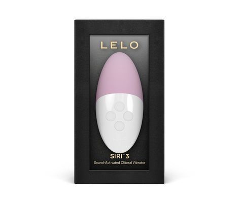 Музыкальный вибратор для клитора LELO SIRI 3 Soft Pink, вибрации в ритме звуков без смартфона SX0696 фото