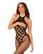Сетчатый бодистокинг с имитацией боди Obsessive Bodystocking G332 S/M/L, black, с доступом SO7698 фото 1