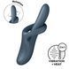 Вибратор с ротацией Satisfyer Heat Flex 4 Grey, подогрев до 39&deg;C SX2170 фото 1