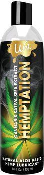 Розпродаж!!! Лубрикант з екстрактом канабісу Wet Hemptation 236 мл (срок 06.03.2026) SO9898-R фото