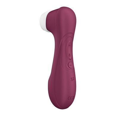 Вакуумний кліторальний стимулятор Satisfyer Pro 2 Generation 3 with Liquid Air Wine Red SO7772 фото