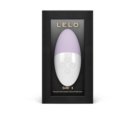 Музыкальный вибратор для клитора LELO SIRI 3 Calm Lavender, вибрации в ритме звуков без смартфона SX0697 фото