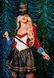 Костюм дрессировщицы Leg Avenue Classic Ringmaster Costume M, платье, шляпа SO9194 фото 3