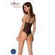 Боди с ажурным лифом Passion CHRISTA BODY XXL/XXXL, black SO5755 фото 2