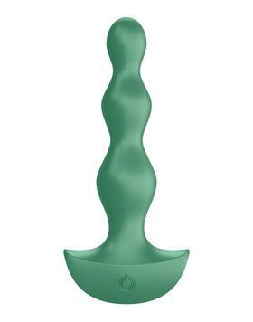 Анальный стимулятор-бусины с двумя моторами Satisfyer Lolli-Plug 2 Green SO4926 фото