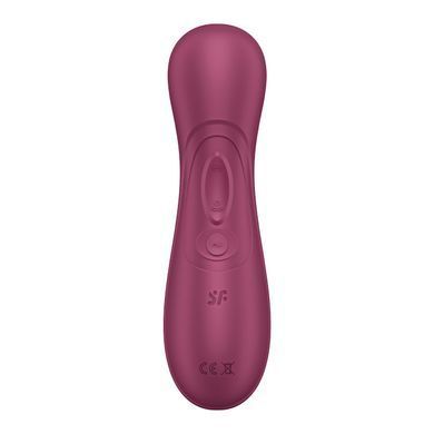 Вакуумный клиторальный стимулятор Satisfyer Pro 2 Generation 3 with Liquid Air Connect App Wine Red SO7774 фото