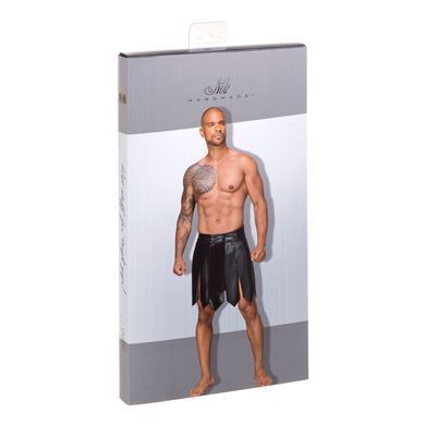 Чоловіча спідниця гладіатора Noir Handmade H053 Eco leather men's gladiator skirt, L, екошкіра SX0073 фото