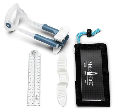 Экстендер для увеличения члена Male Edge Basic, ремешковый, масса всего 65 г, прочный пластик ME001 фото