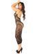 Платье Leg Avenue Rhinestone Lace and Net Bodycon Dress One Size, Black SX1739 фото 6
