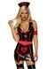 Виниловый костюм медсестры Leg Avenue Vinyl Naughty Nurse XS, платье, фартук, повязки SO9142 фото 1