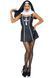 Костюм черниці Leg Avenue Naughty Nun XS, сукня, головний убір SO8549 фото 4