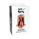 Сексуальна сукня із сітки Art of Sex- Sharlotte чорна L-2XL SX2410 фото 3