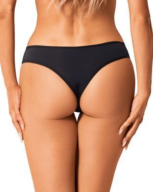 Сетчатые трусики под омбре Obsessive Bella Rou panties XS/S SO7855 фото