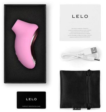 Звуковой стимулятор клитора LELO SONA 2 Travel Pink, тревел-версия, 12 режимов SX0699 фото