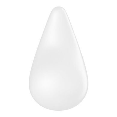 Вибратор для наружной стимуляции Satisfyer Dew Drop White, 2 мотора, 12 режимов, мягкий корпус SX1212 фото