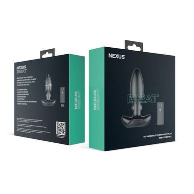 Анальная вибропробка Nexus Beat Butt Plug SX2701 фото
