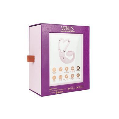 Смарт-вибратор для пар Adrien Lastic Venus + APP, двойной, можно носить под одеждой, 10 режимов SX1283 фото