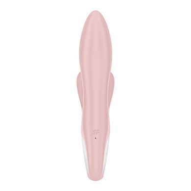 Вибратор-кролик надувной Satisfyer Air Pump Bunny 3, 12 режимов, двойной отросток SX2173 фото