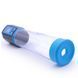 Автоматическая вакуумная помпа Men Powerup Passion Pump Blue, LED-табло, перезаряжаемая, 8 режимов SO6298 фото 3