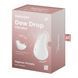 Вибратор для наружной стимуляции Satisfyer Dew Drop White, 2 мотора, 12 режимов, мягкий корпус SX1212 фото 6