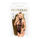 Боди с высоким воротником и глубоким декольте Penthouse - Perfect Lover Black M/L SO4377 фото 3